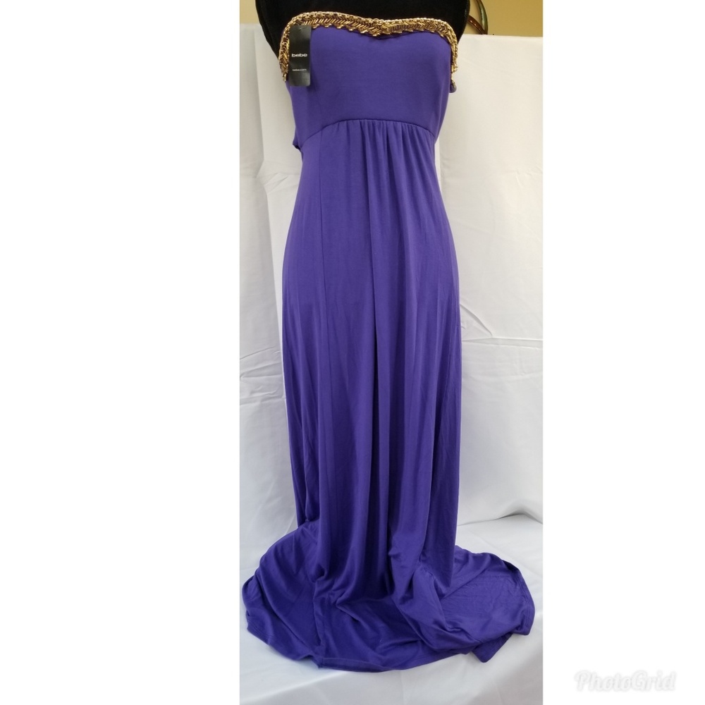 Anya Chain Embellished Medium Long Dress